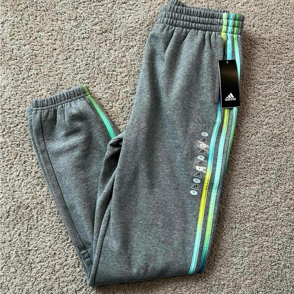 Boys Adidas sweat pants.